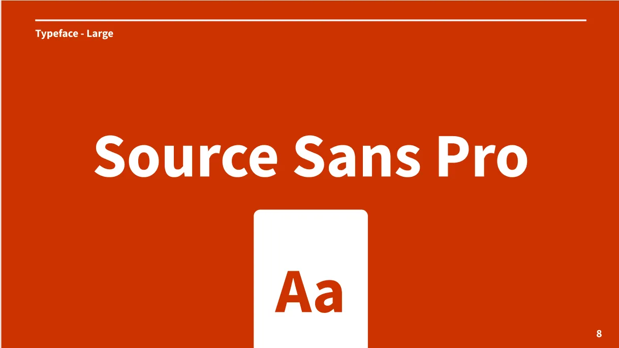 ExchangeLodge typeface, Source Sans Pro