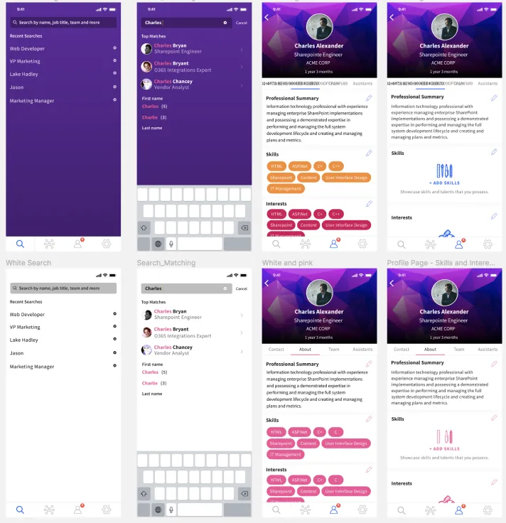 Mobile theming example 2