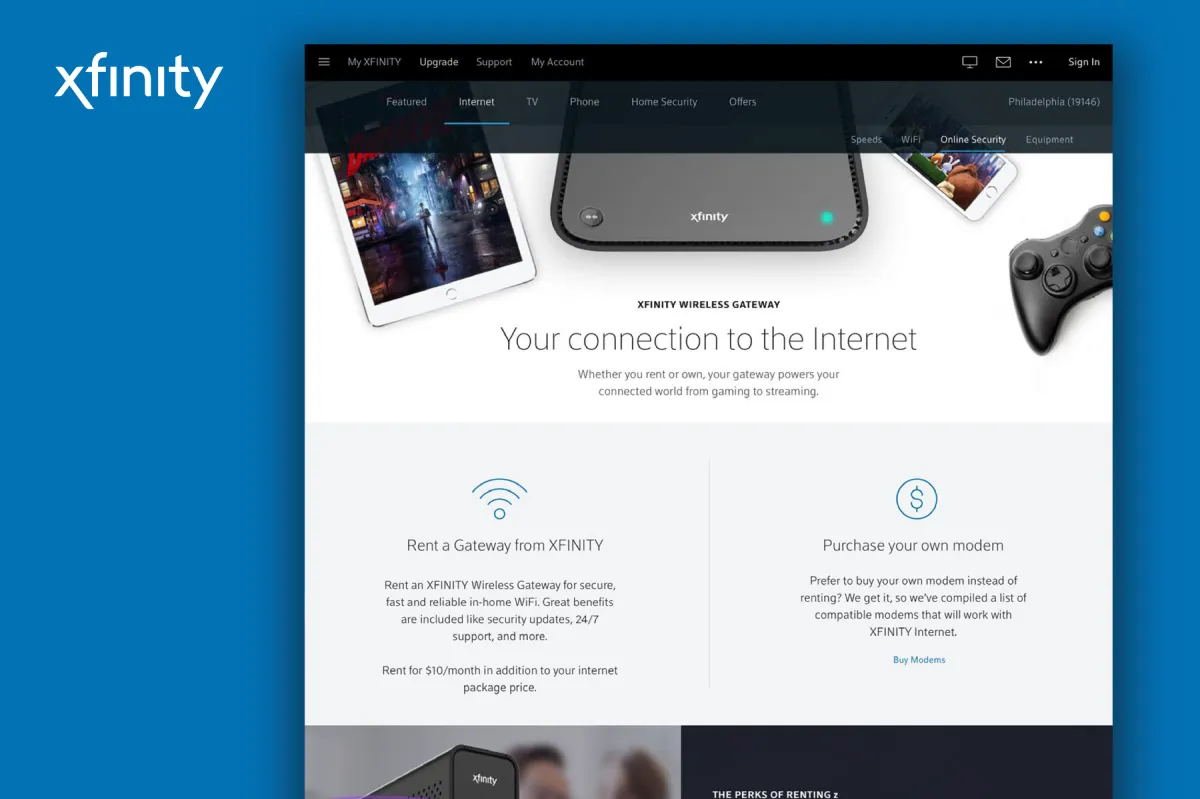 Xfinity cover photo